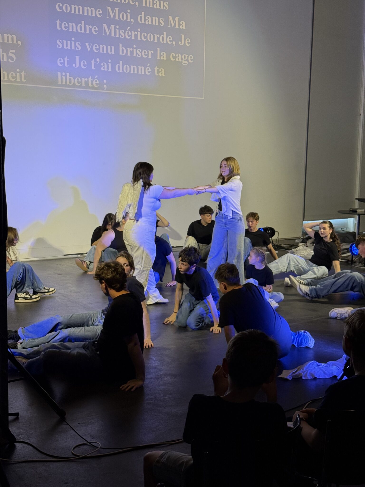 A third scene: God brings again life to his children