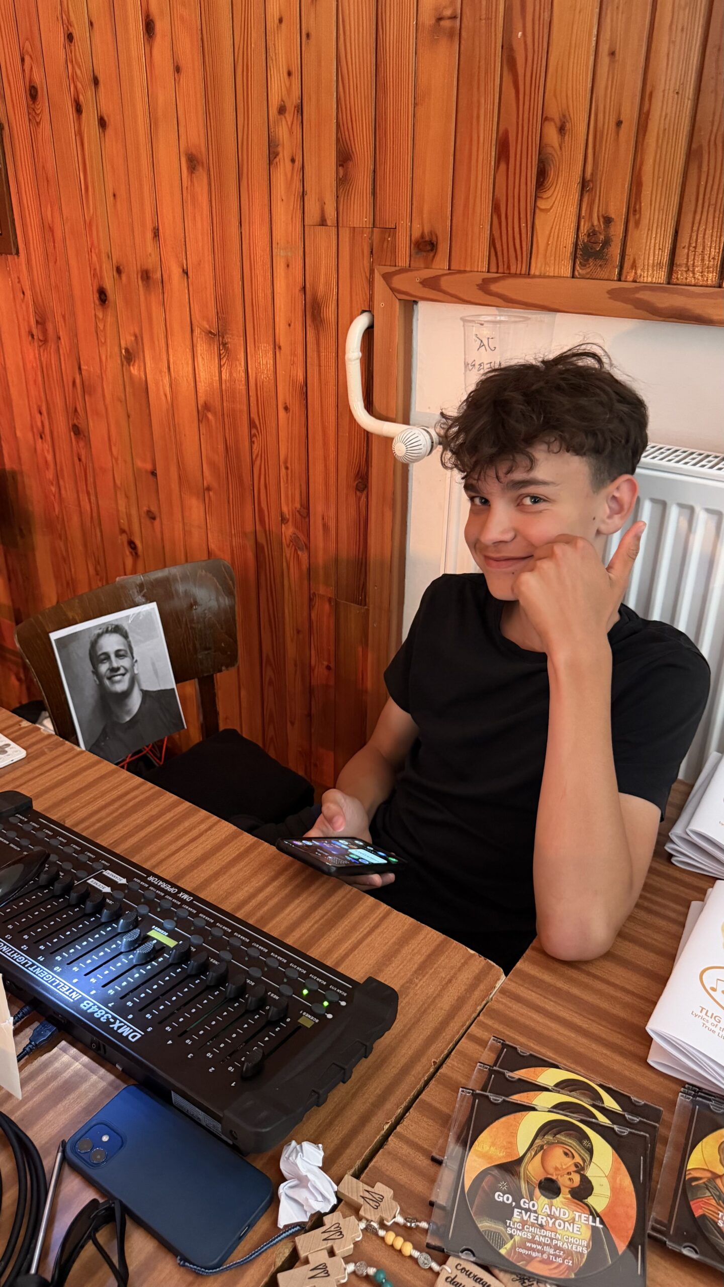 Saša and the picture of Cufi