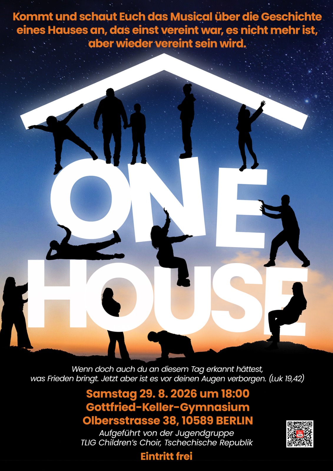 One House Musical Poster - Silhouettes